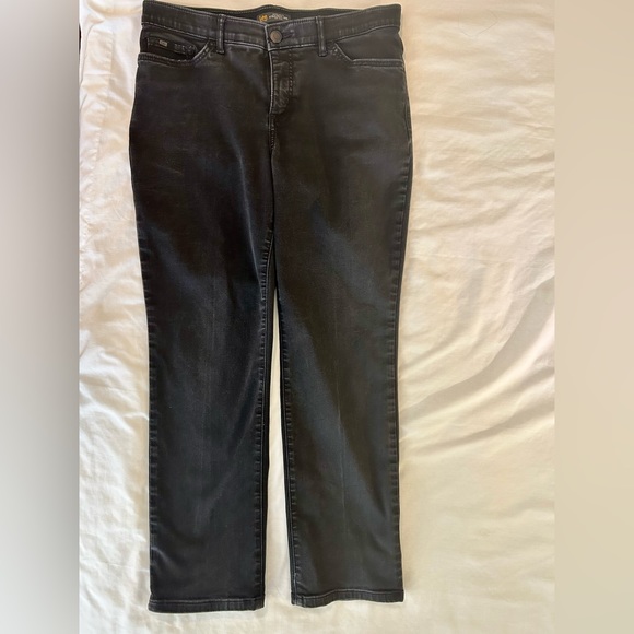 Lee flex motion straight leg mid-rise jeans sz 12P - Picture 2 of 7